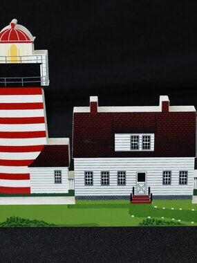 West Quoddy Head Light Lighthouse Maine